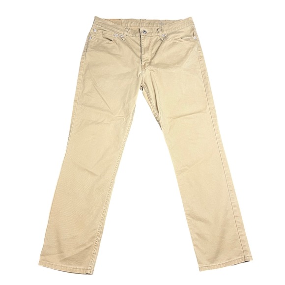 Levi's Other - Levi's 511 Slim Fit Pants Men's 34x30 All Seasons Tech Twill Chinos Tan Khaki